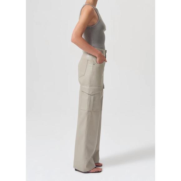 NEW AGOLDE mina tank in drab - Picture 3 of 5